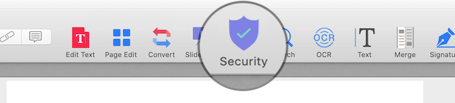 Security button