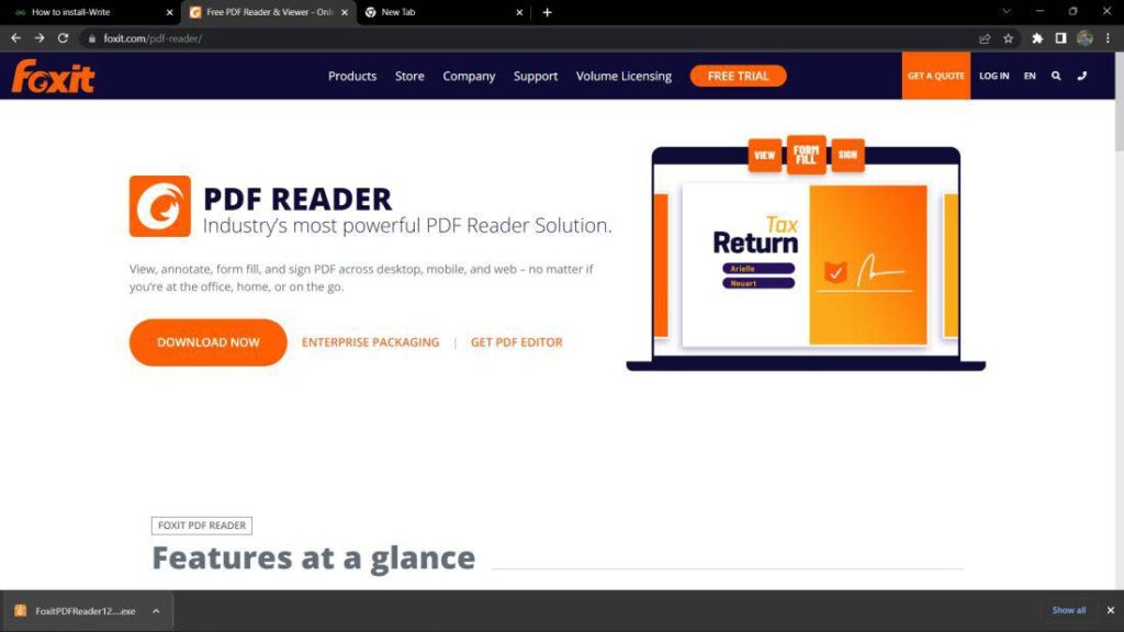 Foxit PDF Reader