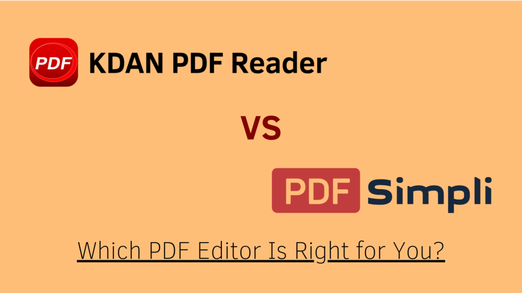 kdan pdf reader vs pdfsimpli