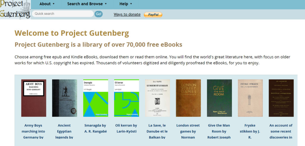 Project Gutenberg